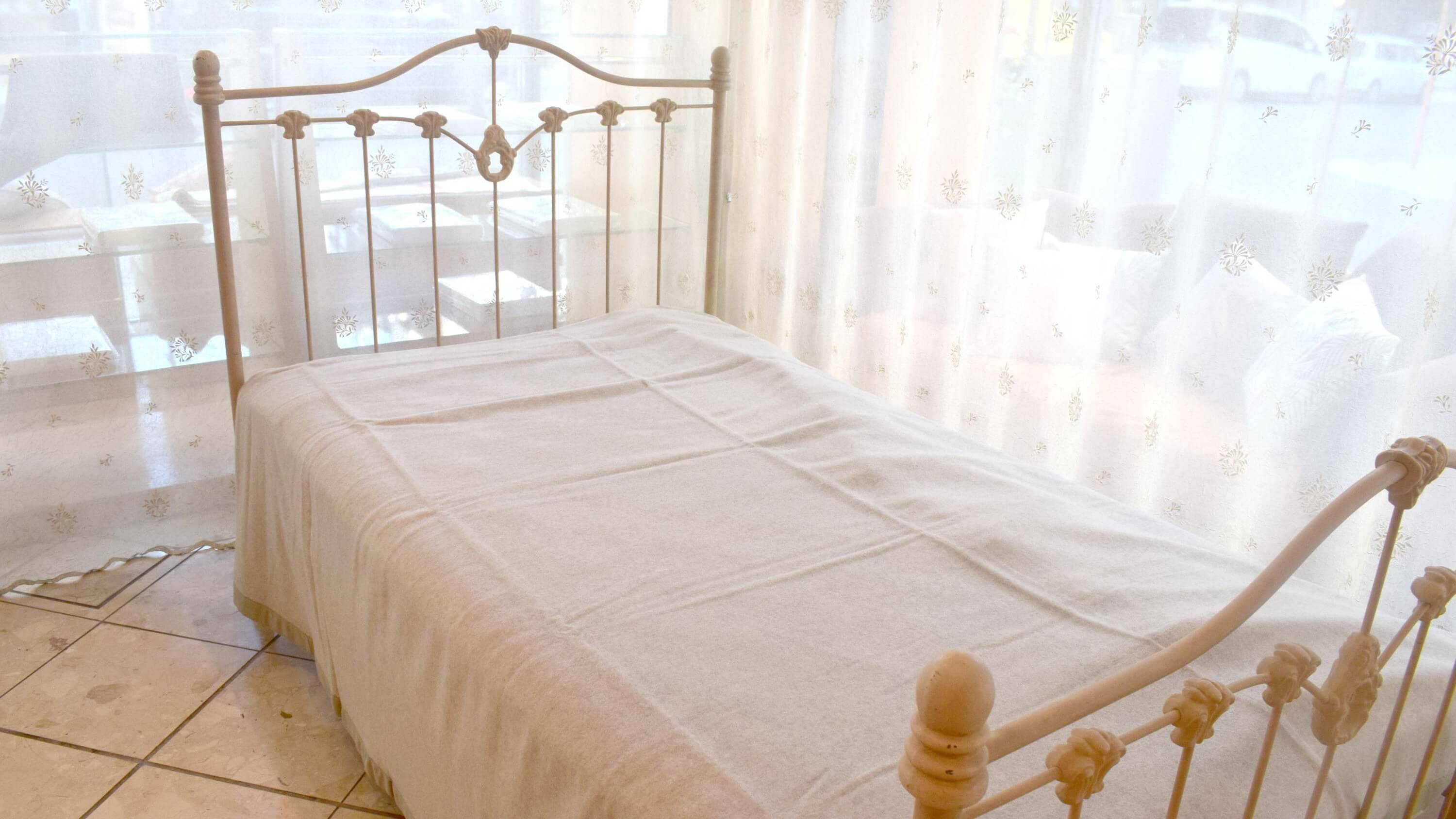 カシミヤ敷毛布